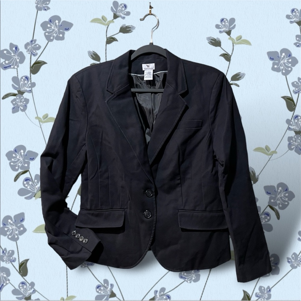 Worthington Black Classic Fitted Blazer